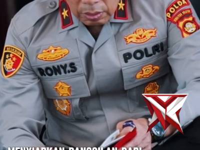 Kapolda Sumsel memberikan pengarahan kepada personil yang akan berangkat menunaikan ibadah haji