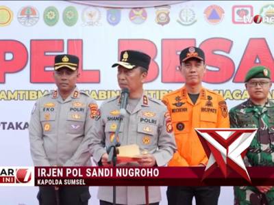 Polda Sumsel Turun tangan Gelar Simulasi Sispamkota