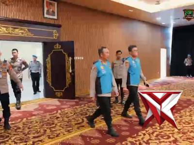 Pengambilan sumpah dan penandatanganan pakta integritas penerimaan polri terpadu tahun anggaran 2026 - PoliceTube