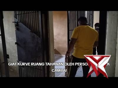 Giat kurve tahanan Polsek Cambai Polres Prabumulih