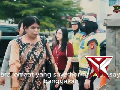 KAPOLDA SUMSEL MENINJAU SECARA LANGSUNG PENGAMANAN PUNCAK PERAYAAN PASKAH 2026 DI GEREJA SANTO YOSEP