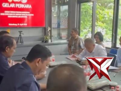 Gelar Perkara Dit Resnarkoba Polda Sumsel