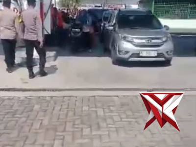 Polsek Paron melaksanakan giat Pengecekan SPBU