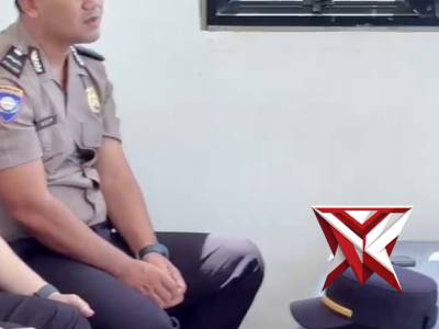 SAT  BINMAS POLRES MUSI RAWAS MELAKUKAN SAMBANG HIMBAUAN KAMTIBMAS