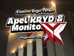 Pastikan Keamanan Wilayah, Kapolres Bogor Pimpin Langsung Apel KRYD Malam Hari