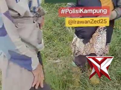 Aipda Irawan Polisi Kampung Polsek Kertasari Tebar Kebaikan di Kebun Teh - PoliceTube