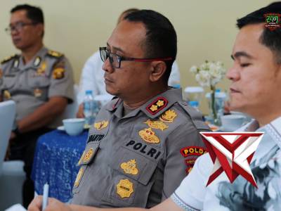 Kapolda Sumsel IJP. Dr. Sandi Nugroho, S.I.K., S.H., M.Hum. menggelar coffee morning bersama PJU