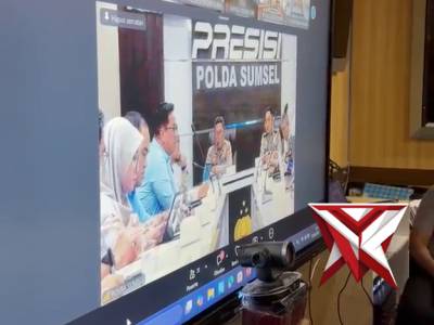 Rapat dengan Polda Sumsel ..??