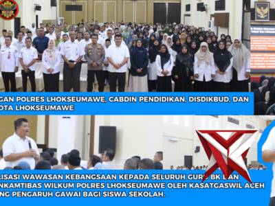 Gawai Jadi Pintu Masuk Radikalisme, Densus 88 Bentengi Guru dan Bhabinkamtibmas di Lhokseumawe