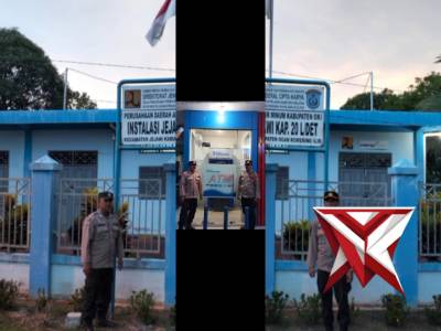 Samapta Polsek Jejawi melaksanakan giat patroli objek vital di Kec Jejawi