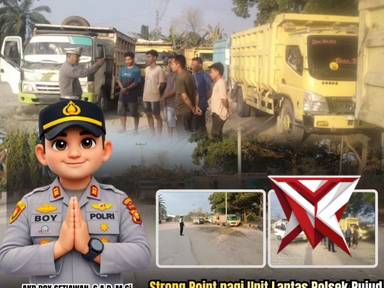 strong point unit lantas polsek pujud