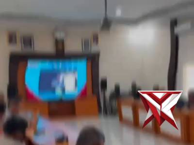 Kapolres Musi Rawas Hadiri Pembukaan Rakernis Gabungan Empat Satker Polri Secara Virtual