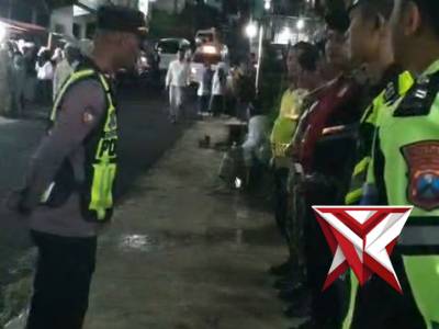 Apel pam giat halal bihalal pengurus NU cab Magetan