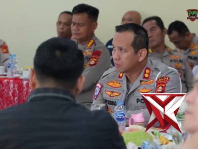 KAPOLDA SUMSEL PIMPIN ACARA COFFE MORNING BERSAMA SELURUH PEJABAT UTAMA POLDA SUMSEL