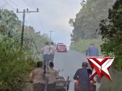 Kendaraan Balik Mudik Mogok Polsek BTS Ulu Polres Musi Rawas Polda Sumsel Beri Bantuan