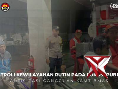 Patroli Kewilayahan Dialogis Pastikan Terjaga Situasi Kamtibmas Kondusif