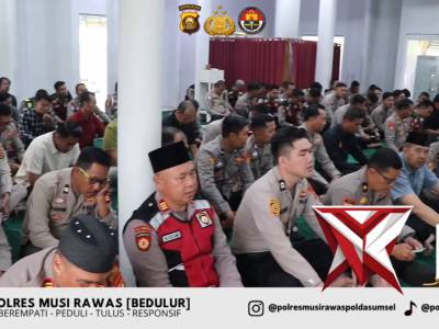 Binrohtal personel polres musi rawas