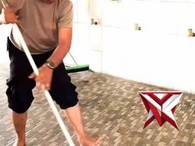 Personil polres Muba Kurvei masjid