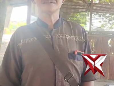 Ucapan terima kasih warga Terusan Jawa atas kinerja Polsek Jejawi dalam menjaga keamanan kamtibmas