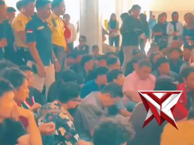 *Personil Gabungan Polresta, Polda dan Polsek Jajaran Amankan Aksi Unjuk*