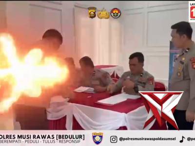 Anev Bhabinkantibmas Polres Musi Raezs - PoliceTube