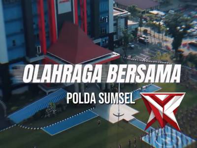 OLAHRAGA BERSAMA POLDA SUMSEL