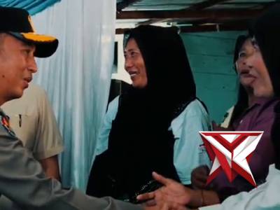 Bedah Rumah Polri Untuk Masyarakat Polda Sumatera Selatan