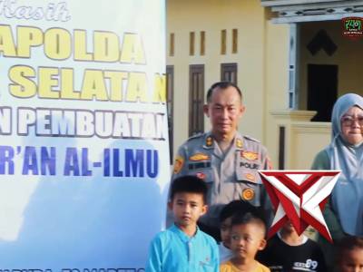 Kapolda Sumatera Selatan Irjen Pol Dr. Sandi Nugroho mewujudkan komitmen nyata dalam pemberdayaan - PoliceTube