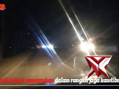 Patroli polsek pamanukan dalam rangka jaga kamtibmas - PoliceTube