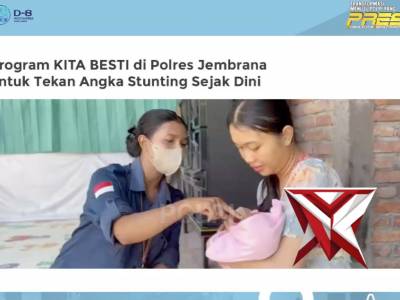 Program KITA BESTI di Polres Jembrana untuk Tekan Angka Stunting Sejak Dini - PoliceTube