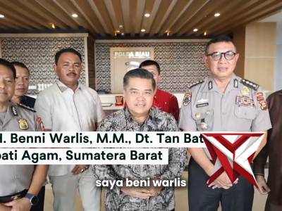 Bupati Agam melaksanakan kunjungan silaturahmi ke Mapolda Riau - PoliceTube