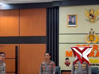 Kapolres Musi Rawas Hadiri Pembukaan Rakernis Gabungan Empat Satker Polri Secara Virtual