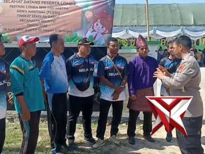 Kanit Bimas Polsek Belinyu Melaksanakan Kegiatan Sosialisasi Kamtibmas