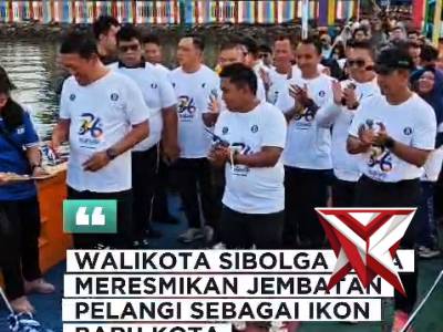 apolres Sibolga menghadiri kegiatan Jalan Santai dalam rangka memperingati HUT Kota Sibolga - PoliceTube