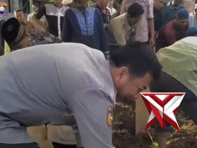 Polri hadir memberi doa dan dukungan LT1 - PoliceTube