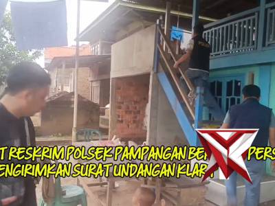 Giat Reskrim Polsek Pampangan  ttg penyelesaian masalah
