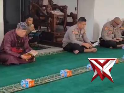Polres Ogan Komering Ilir (OKI) melaksanakan kegiatan pembinaan rohani dan mental (Binrohtal) di Mas