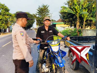 GIAT PATROLI KRYD PERSONIL POLSEK LEMPUING JAYA