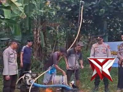 @ok.Pembangunan sumur bor dalam rangka hari Bhayangkara ke 80