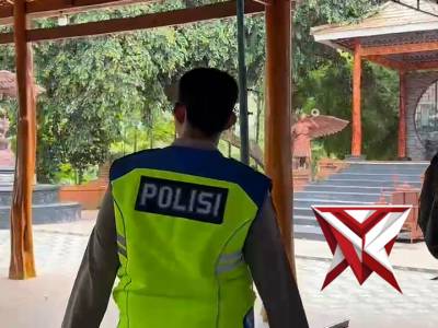 Kapolres Musi Rawas beserta Pju dan anggota melakukan Pengecekan di Gereja Santa maria mataram