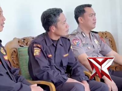 SAT  BINMAS POLRES MUSI RAWAS MELAKUKAN SAMBANG HIMBAUAN KAMTIBMAS
