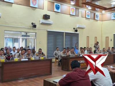 Anggota sium polres Oku Selatan