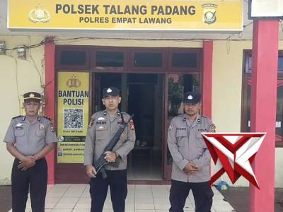 Melaksanakan patroli hunting antisipasi 3C Wilkum Polsek Talang Padang
