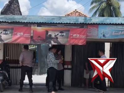 Polsek babat Toman memberikan bantuan kepada warga yang mengalami musibah kebakaran ????