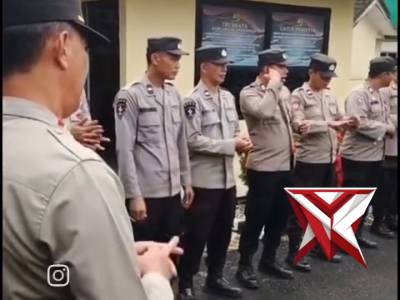 Pemeriksaan kesehatan personel Polsek Purwodadi Polres Musi Rawas