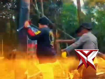 himbauan ilegal drilling polsek tungkal jaya ??