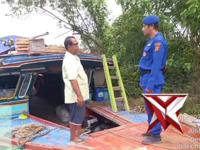 Himbauan personil Satpolairuud Polres Muba