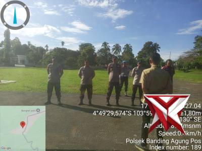 APEL PAGI POLSEK BANDING AGUNG