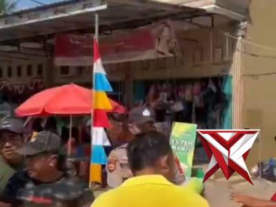 GERAKAN PANGAN MURAH POLSEK TUNGKAL JAYA.