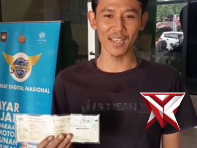 Video Testimoni masyarakat penerima layanan STNK Sat Lantas Polres OKU Selatan